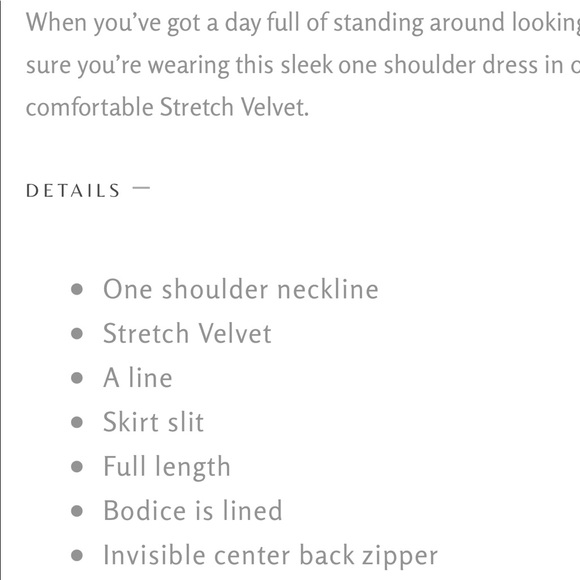 Jenny Yoo BNWT size 8 Cybill dress. English Rose stretch velvet. - Picture 10 of 10